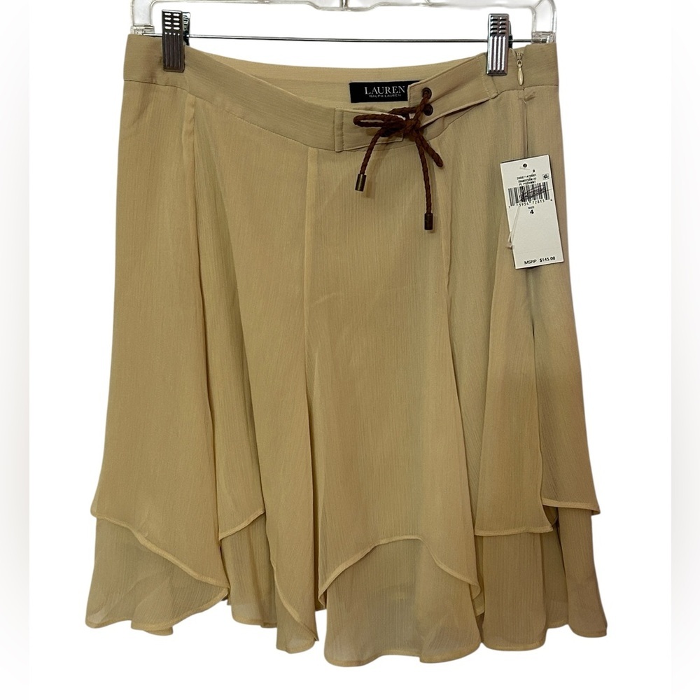 NWT Lauren Ralph Lauren
Crinkle Georgette Skirt Size 4 - Picture 9 of 9